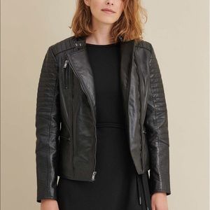 Brand New Women’s leather moto jacket size small